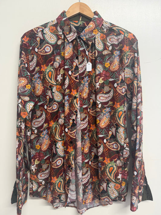 Cutler & Co Paisley Shirt - Medium