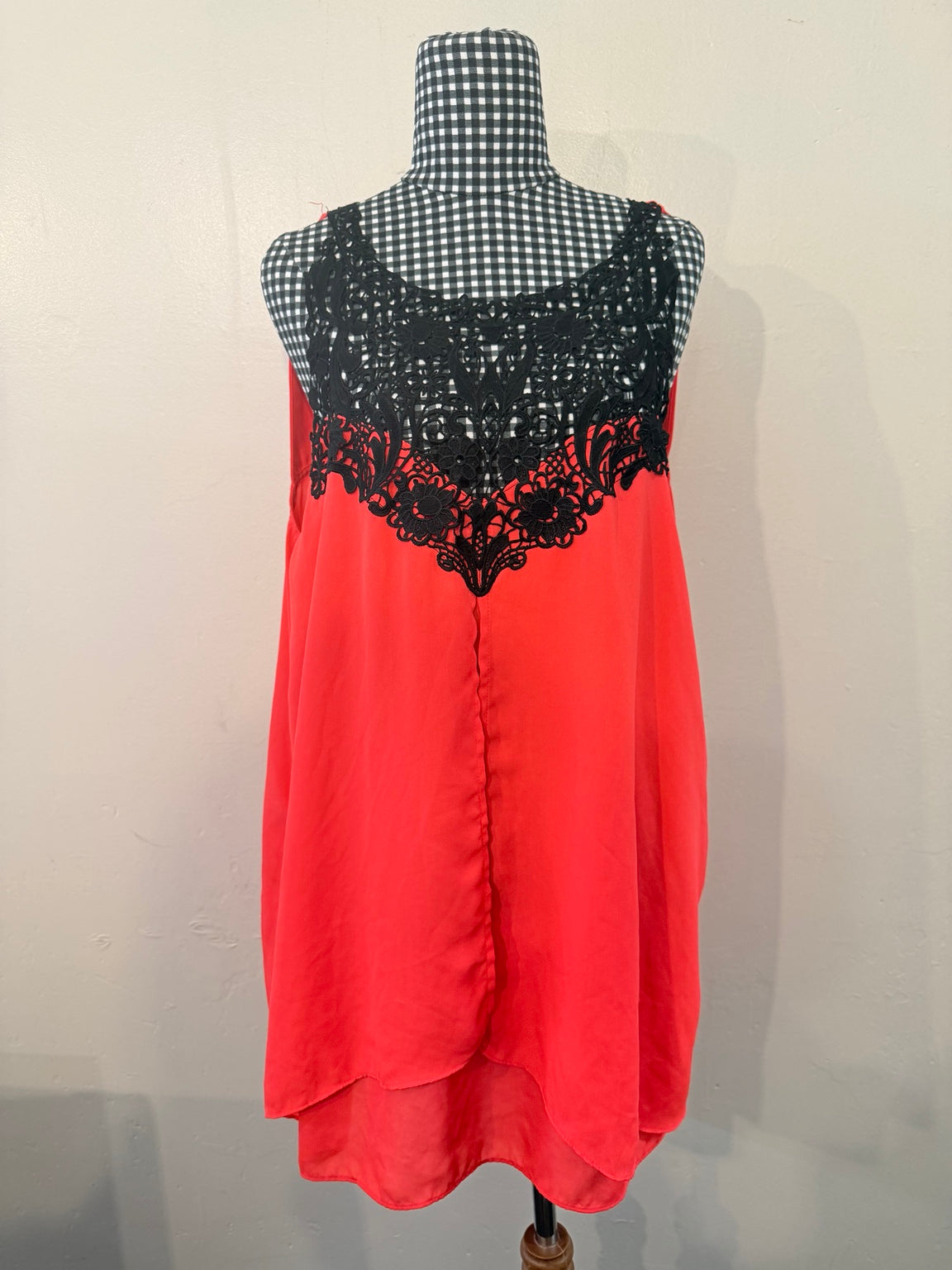 City Chic Pink Cami Top – Size L (20)